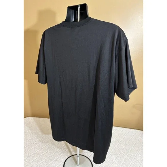 Batman DC Comics Cascading Logo Soft Feel Black Shirt Men’s Size XL - Picture 9 of 14